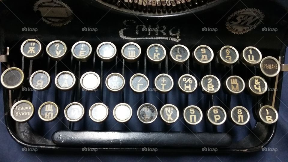 Erika Typewriter Keyboard
