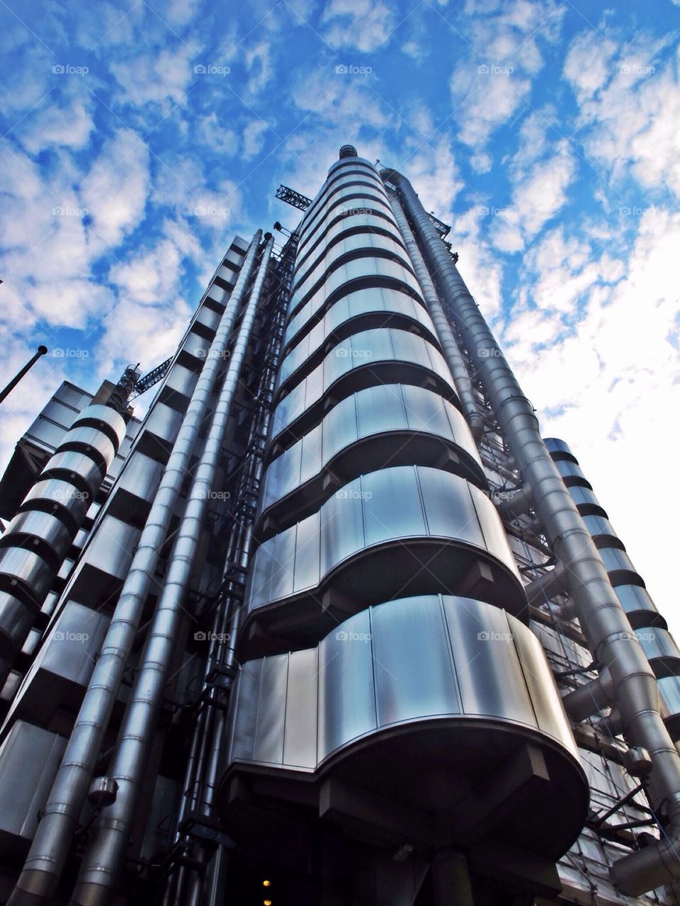 Lloyds building towers above