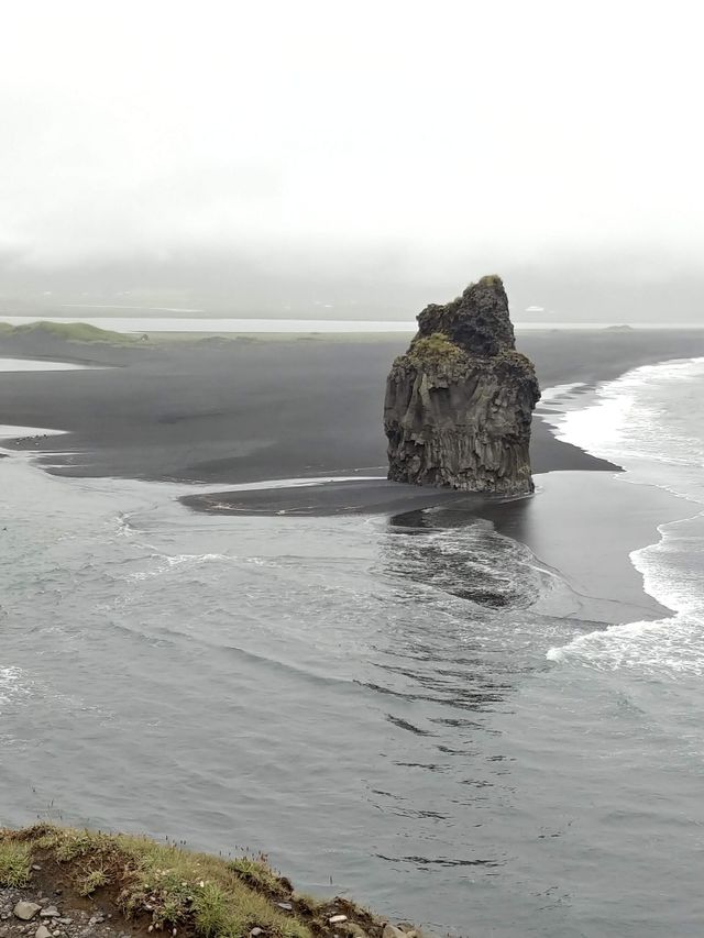 Black sand beach in Iceland