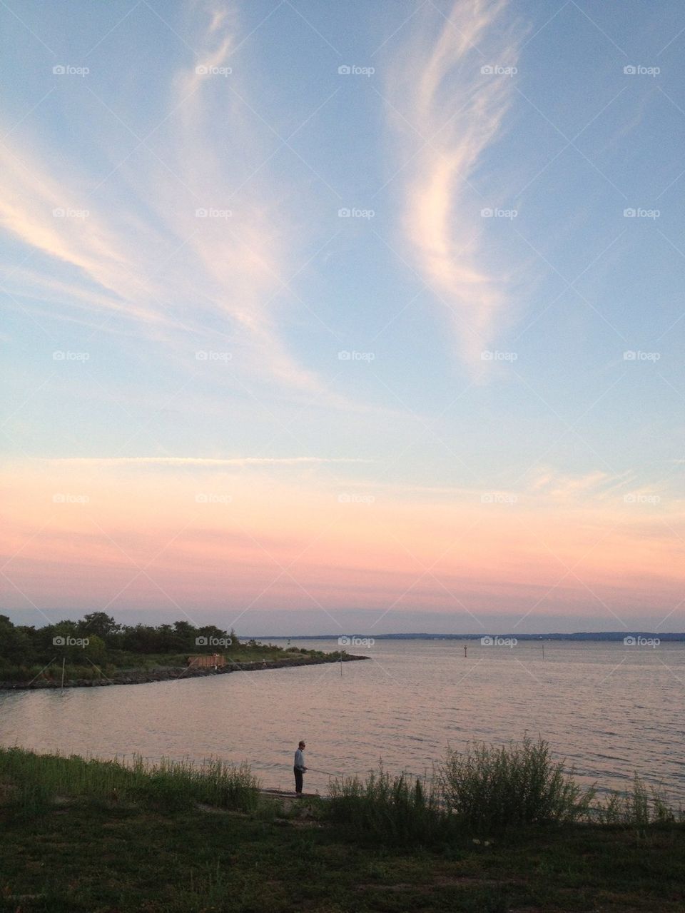 landscape sky nature grass by shigahon