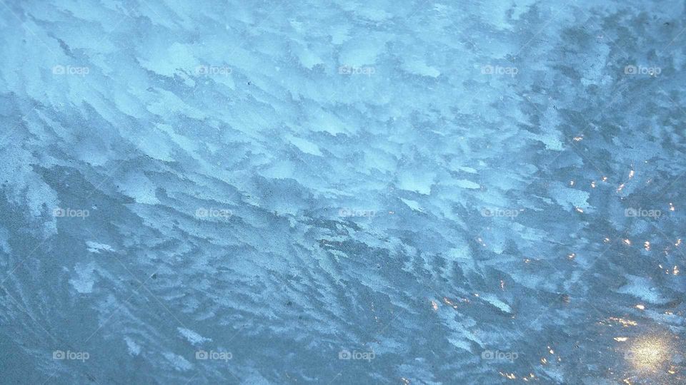 Icy Wallpaper In Blue