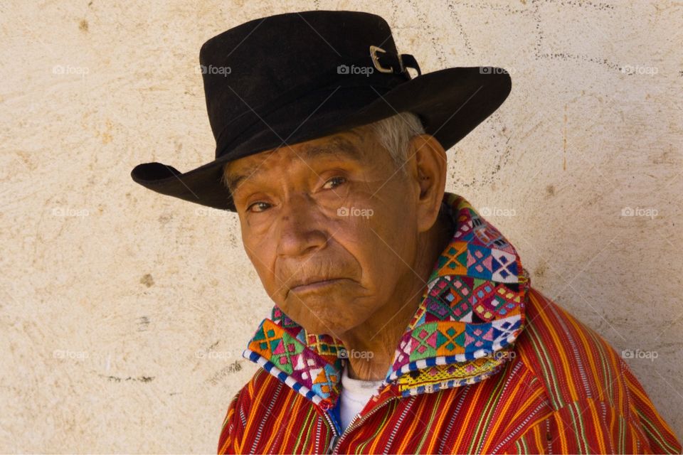 Portrait of Guatemalan Man