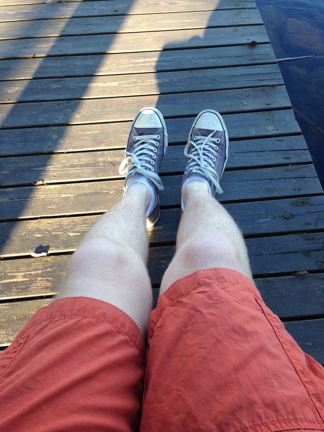 Sunny pier