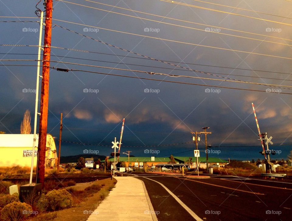 Tracks of light 