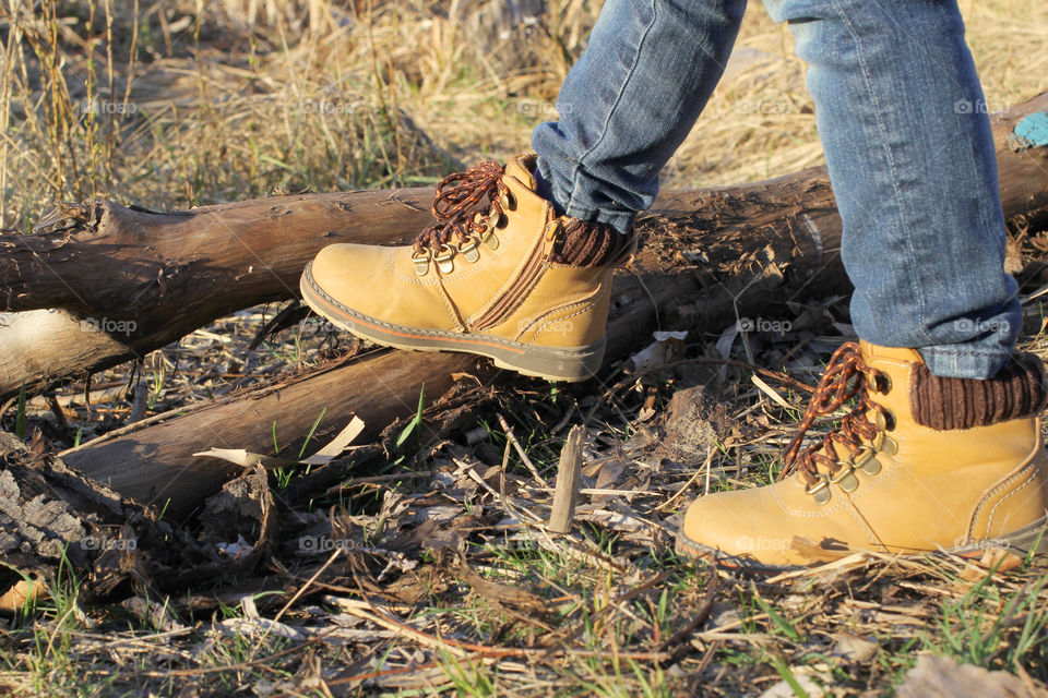 Man, people, child, feet, baby feet, boots, boots, children's shoes, sport, nature, rest, walk, landscape, still-life, grass, city, Belarus, Minsk, Gomel