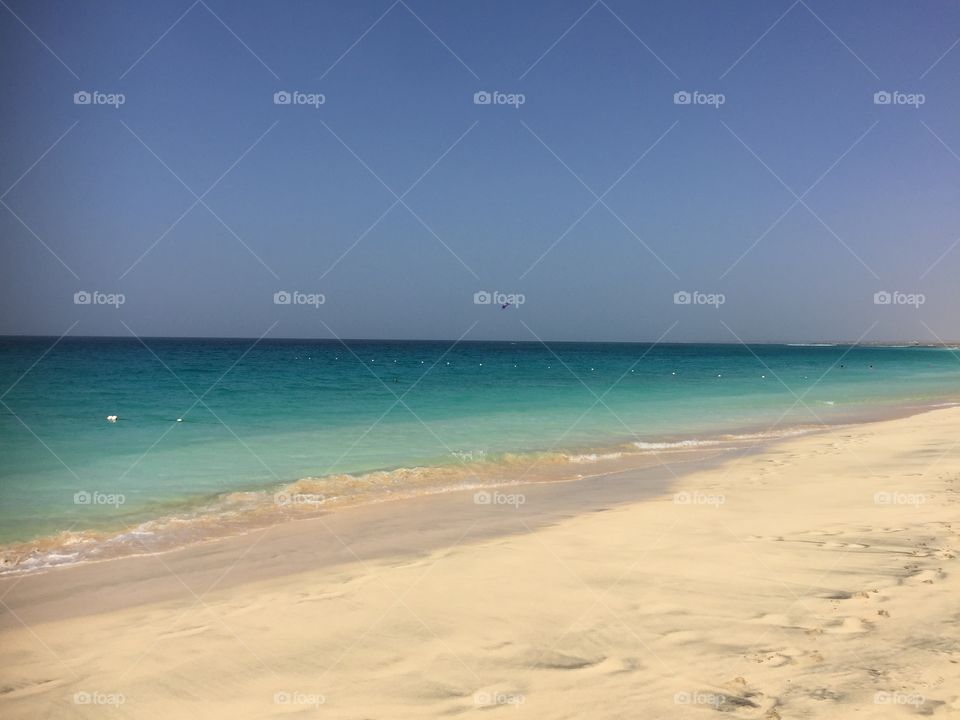 At the Beach  at Cape Verde