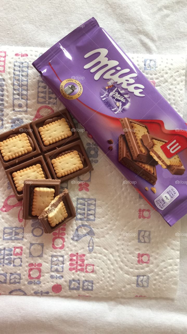 Milka and lu’s biscuits