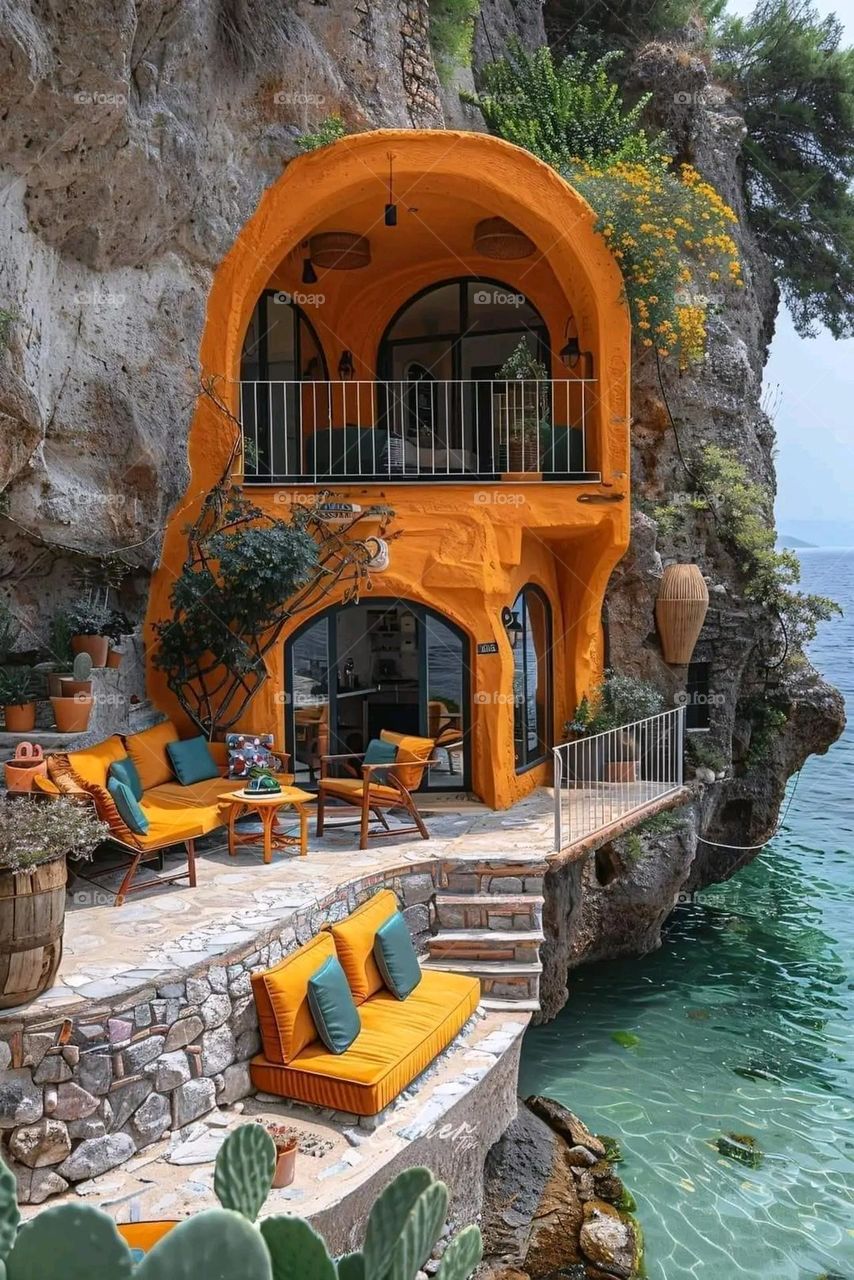 Glory be to God, the magnificent and picturesque view and the natural green trees are a view that is nothing more wonderful than it