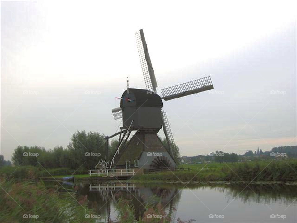 windmills rotterdam netherland kinderdijk by piotre