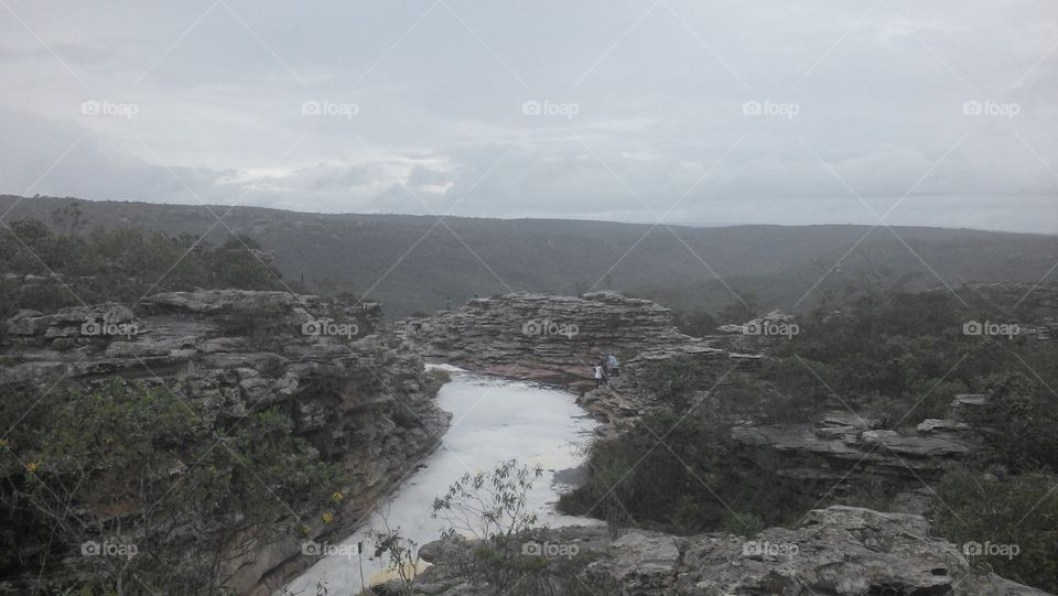 River in Morro do Chapéu BAHIA Brazil