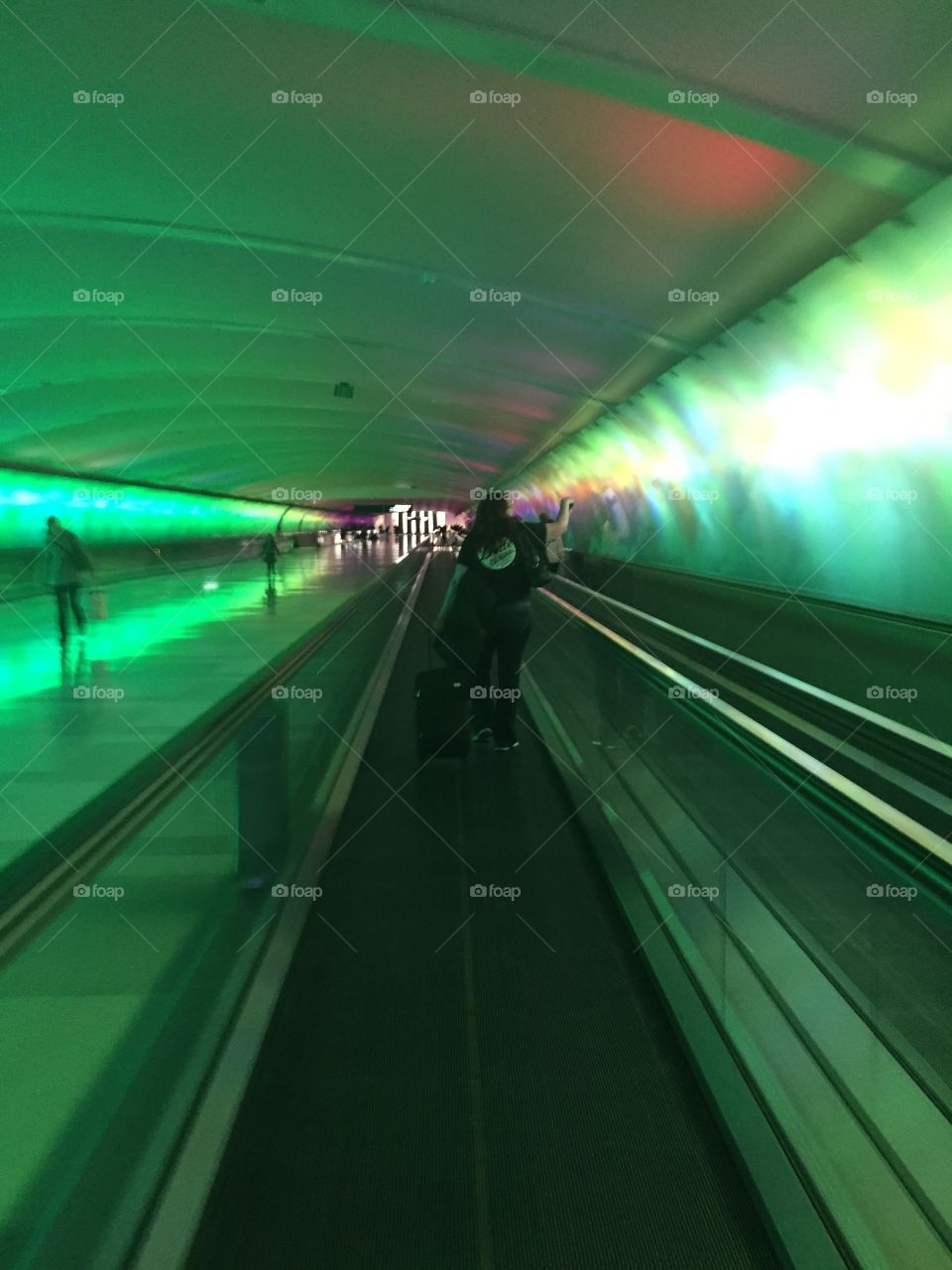 Airport walkway