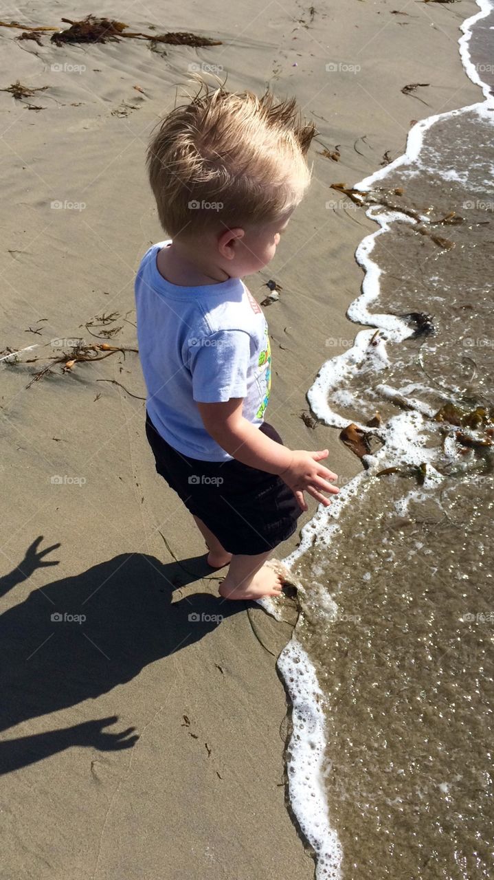 Toes in Water