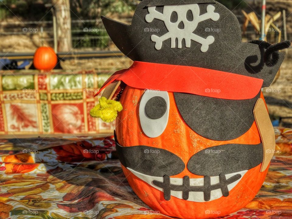 Pirate Pumpkin