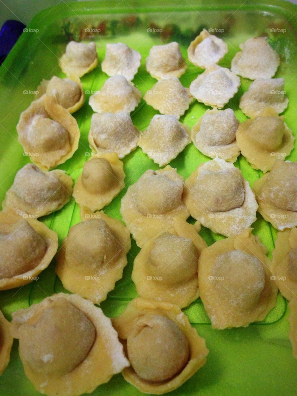 Home made cappelletti