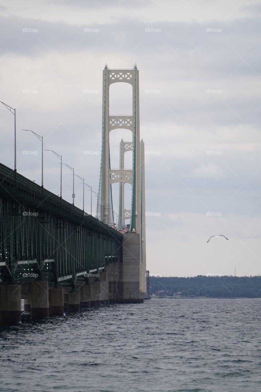 Mackinac Bridge. 