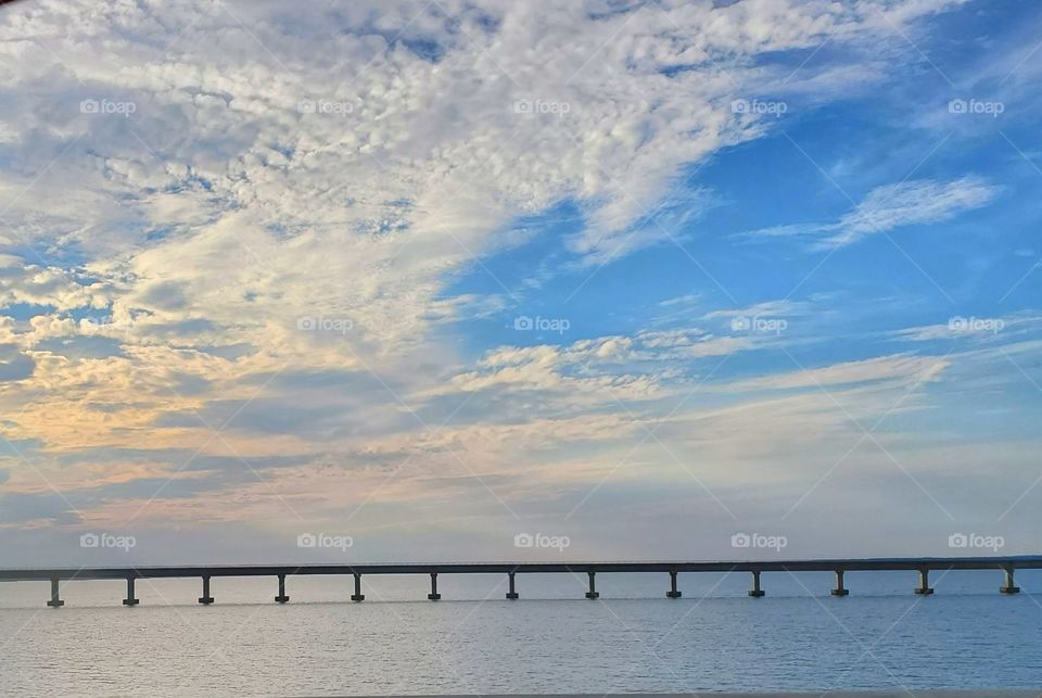 clouds bridge