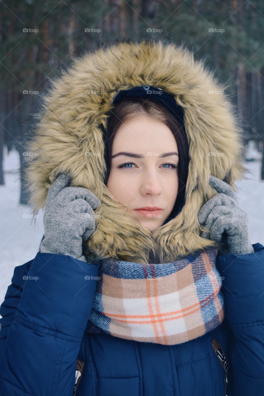 Winter portrait