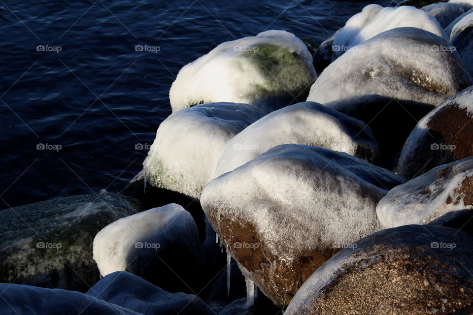 Winter rocks.