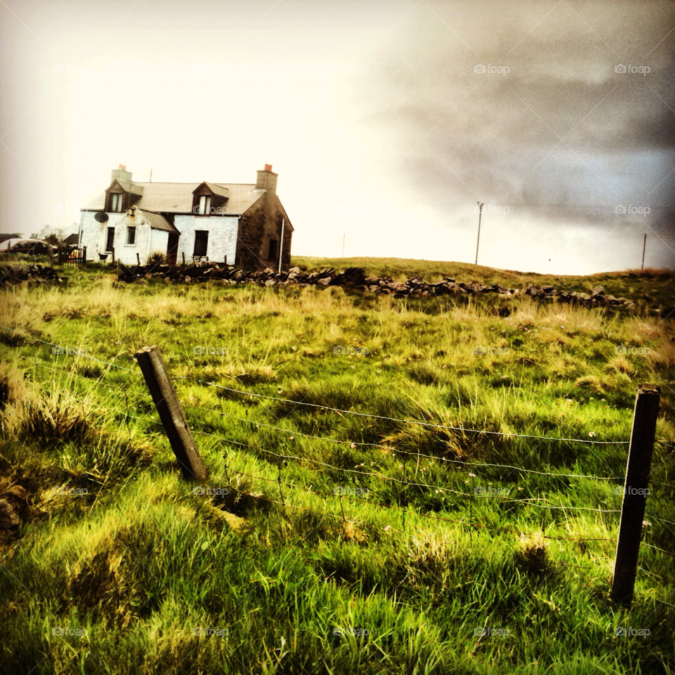 croft house. shetland by nutsie