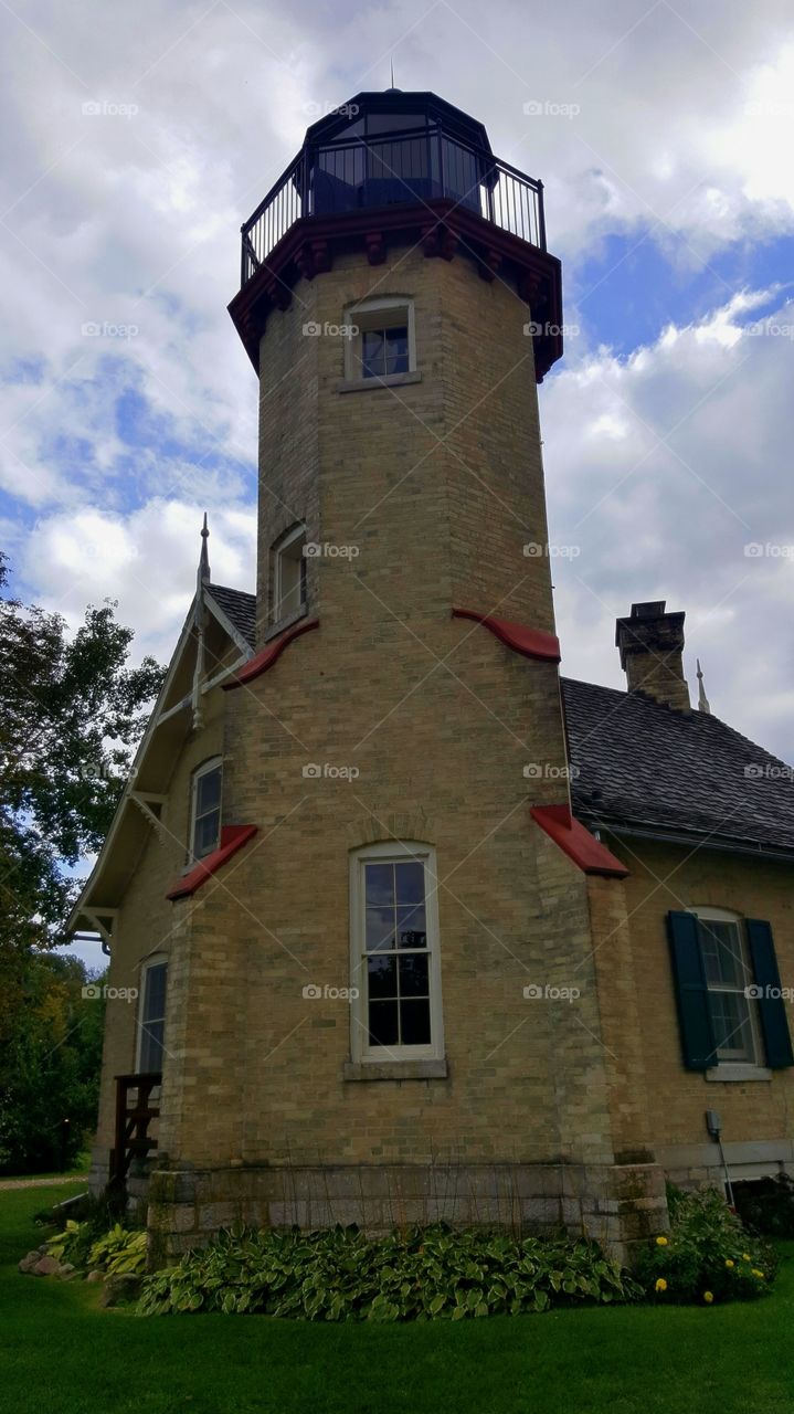 Mcgulpin Lighthouse ~ Mackinaw Michigan