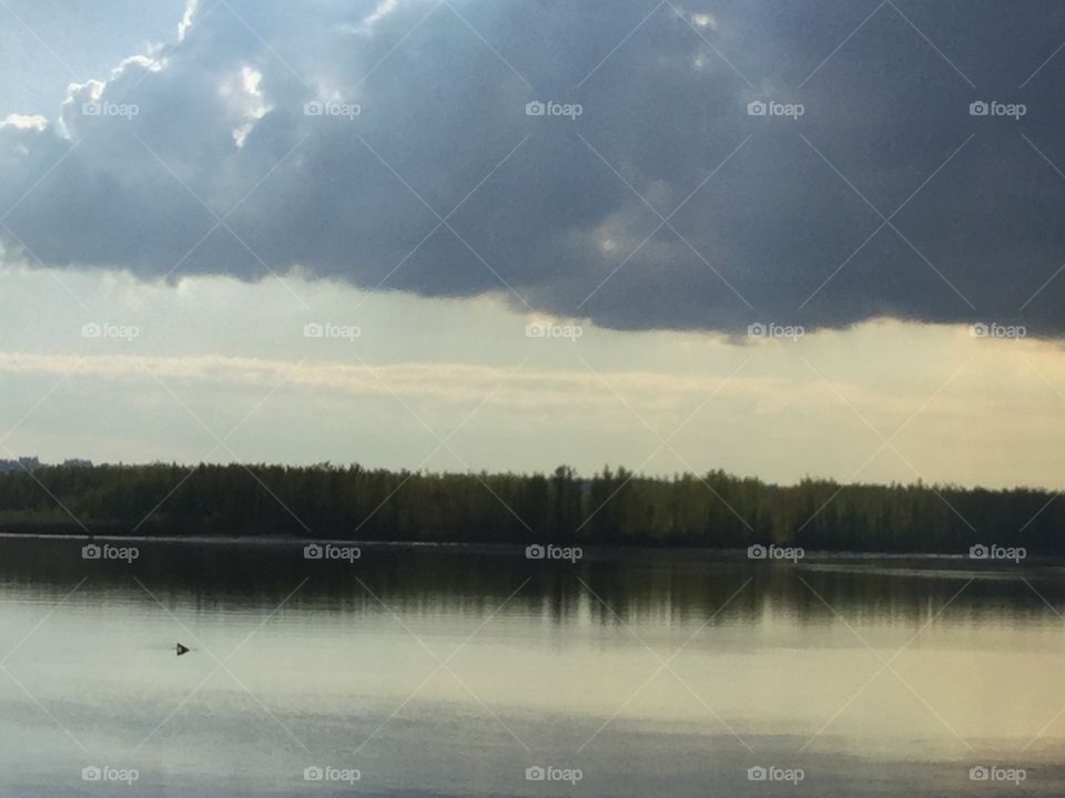 Sun on the Fraser River 