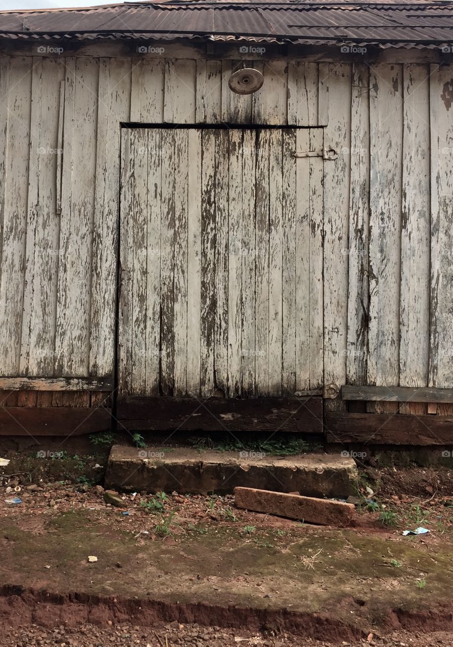 Old woodworking garage, Ponta Porã 