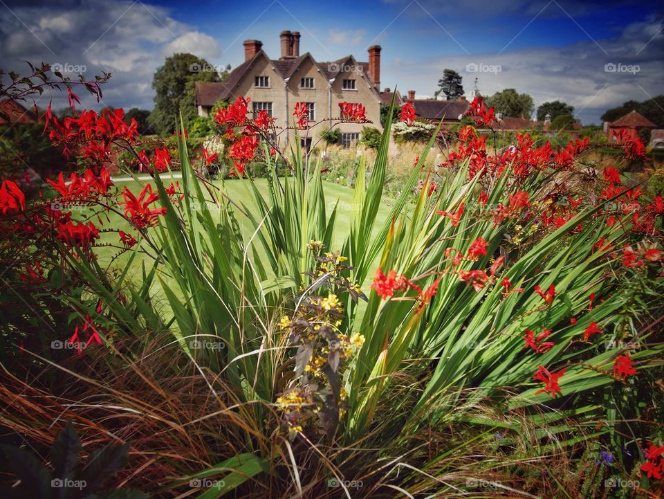 Country house. Stately home 