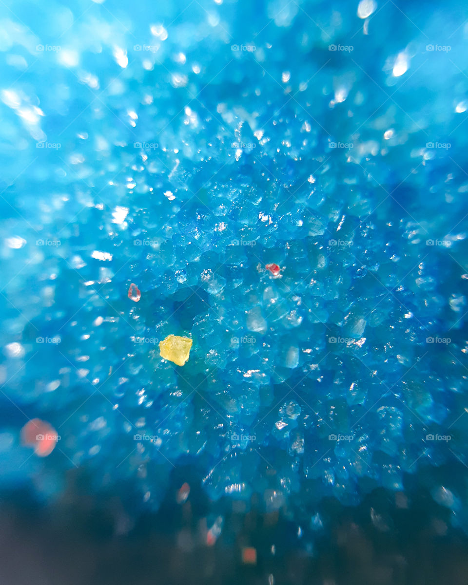 macrophoto of marshmallow made by phone Samsung