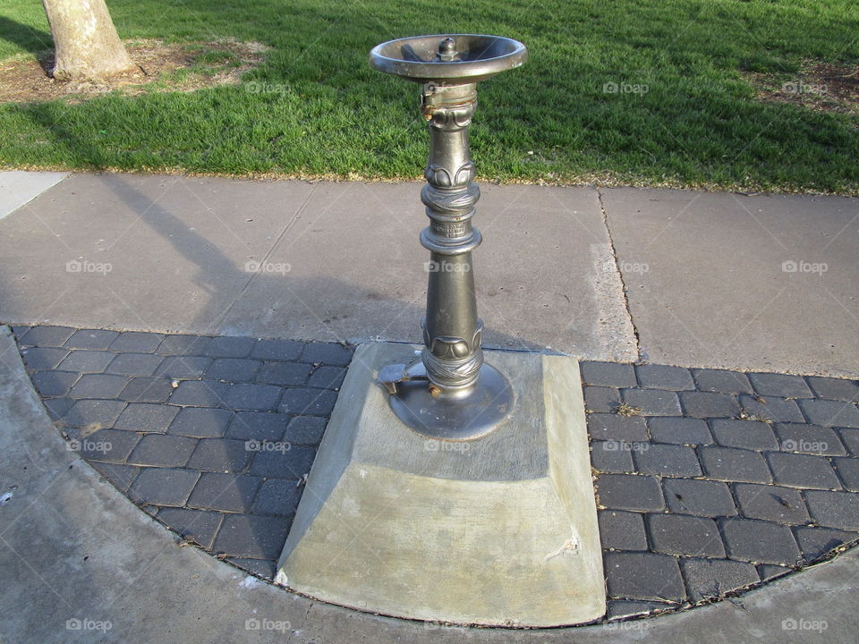Historical water fountain