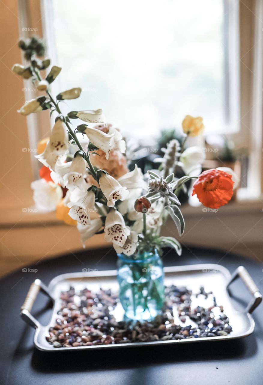 Beautiful flowers grown and harvested in rural Montana, then sold at the local farmers market. 