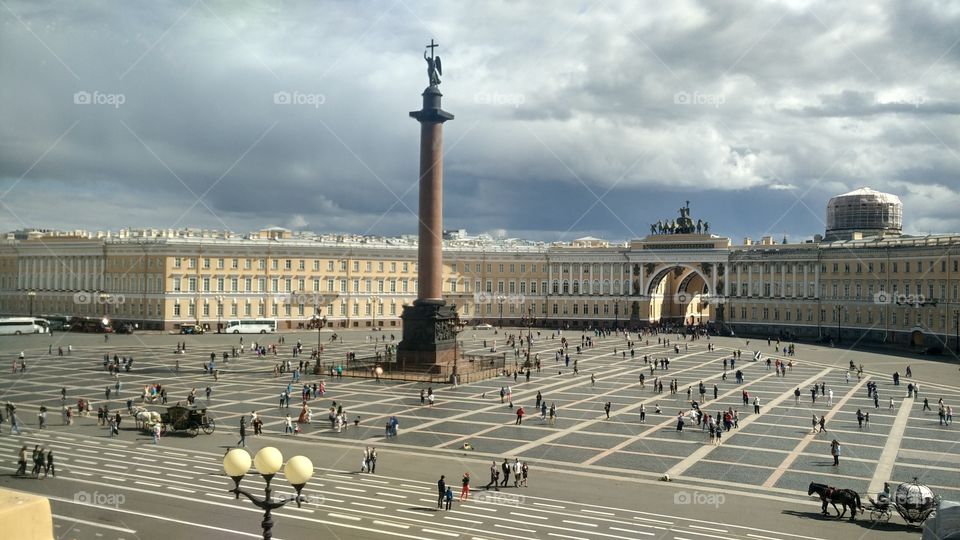 Palace Square. St. Petersburg. Russia