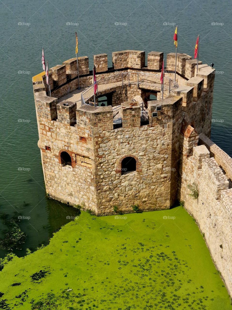 the tower of the Golubac fortress