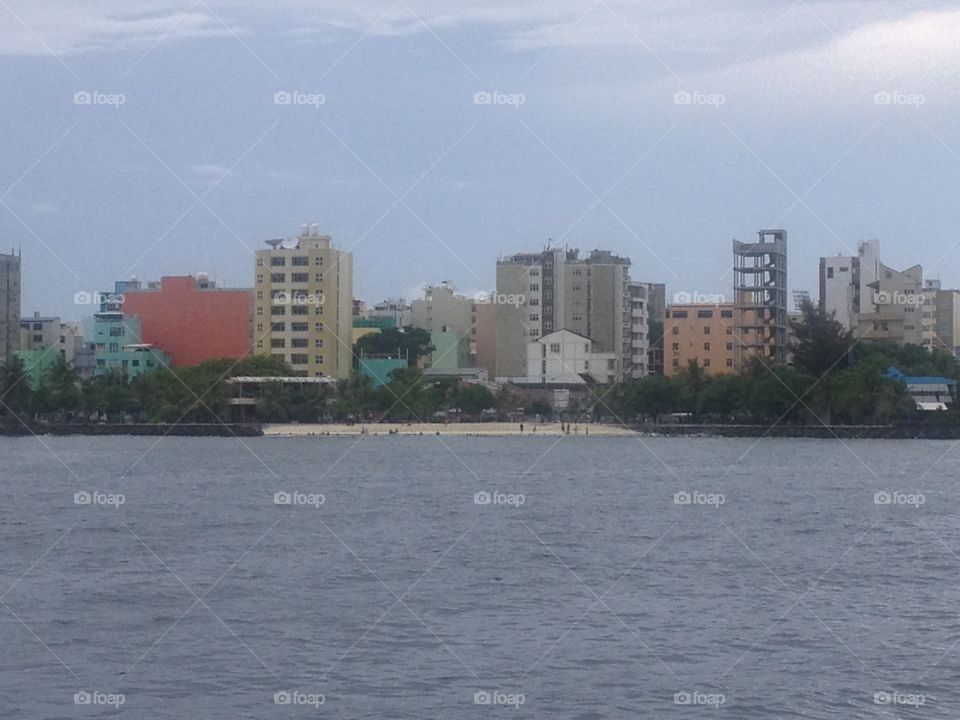 Male' city. Country maldives 