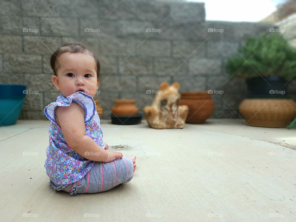 Athena Sophia, 11 months old.
