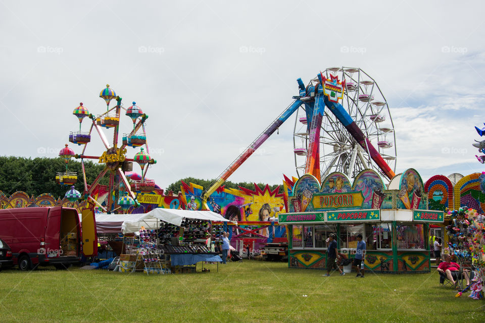 Amusement park in Malmö Sweden. ( Axels Tivoli)