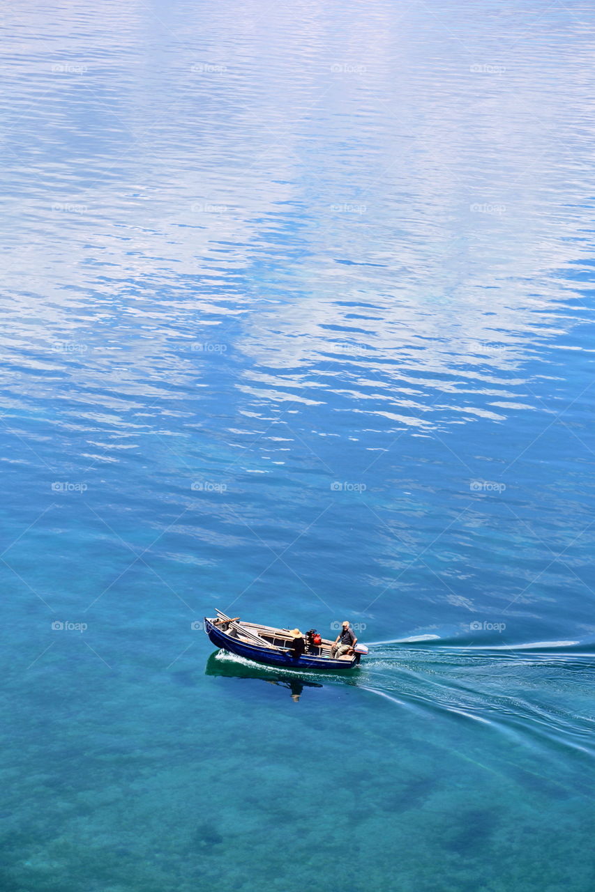 ohrid lake in Albania