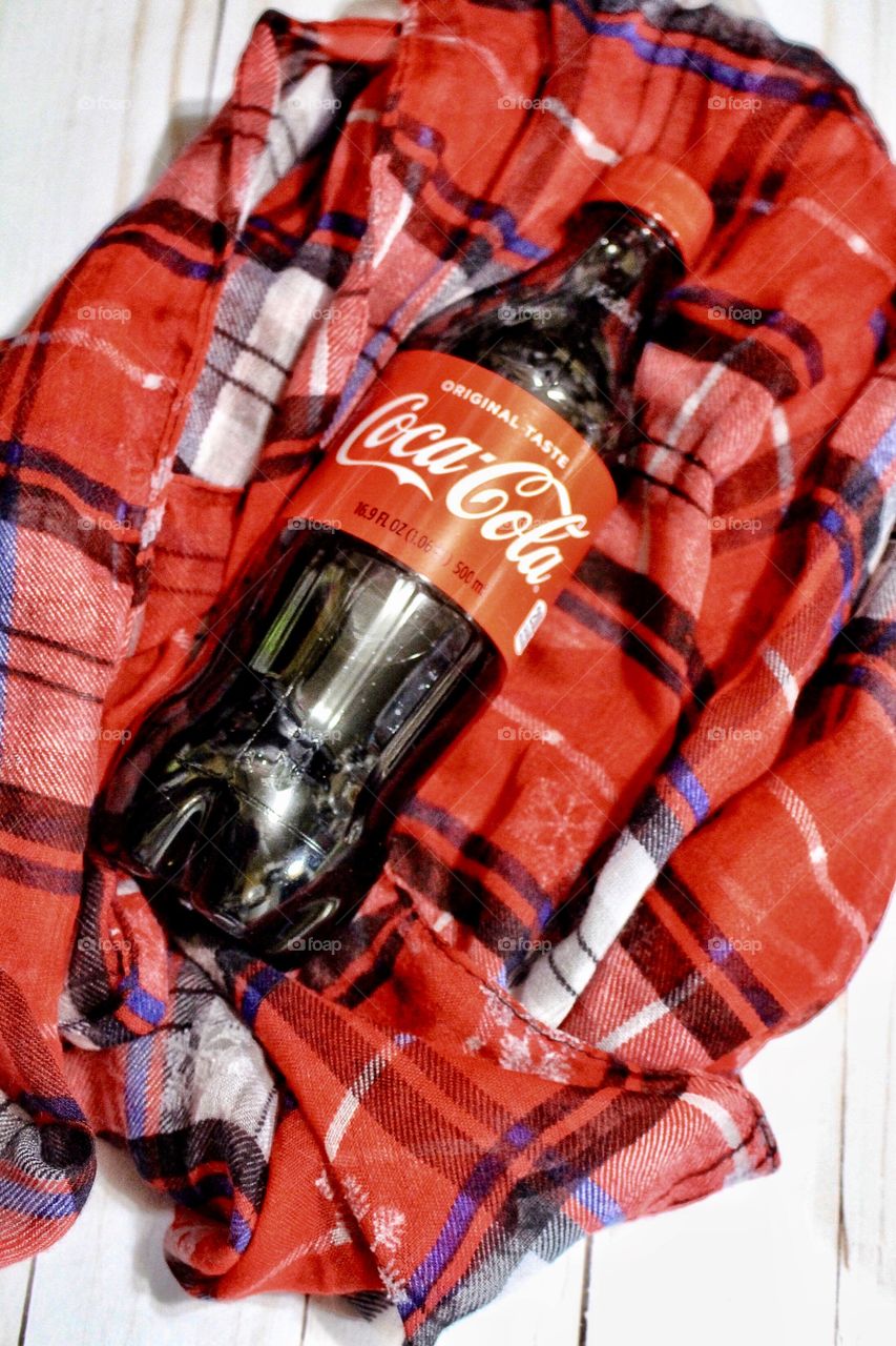 Coca Cola Goes Fly On Plaid