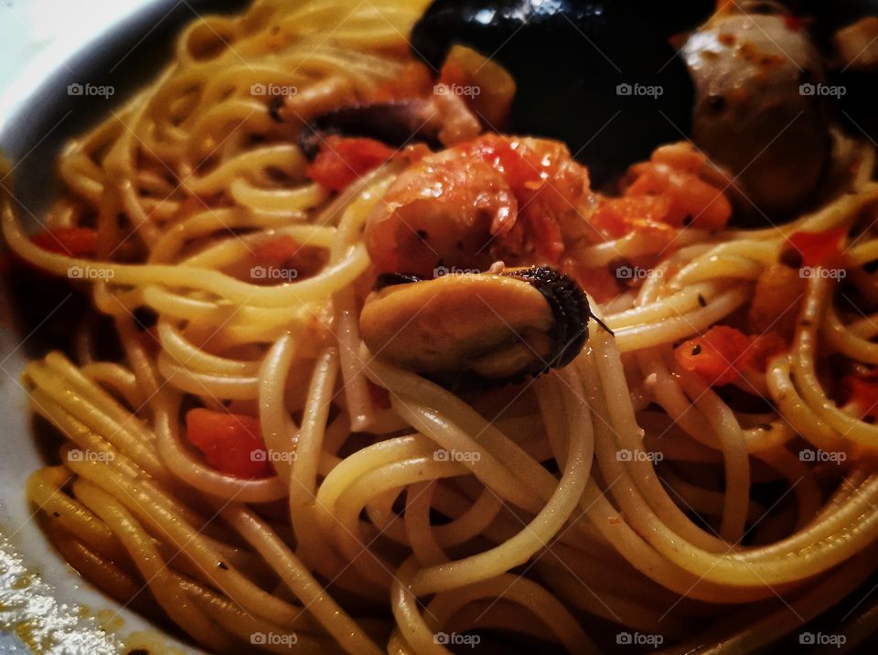 Spaghetti allo Scoglio
