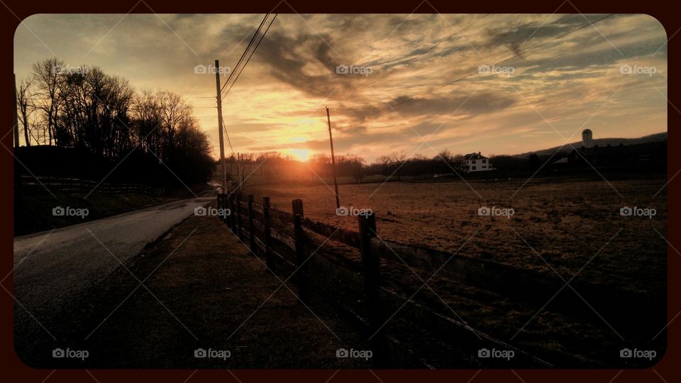 Country Road. I took this pic on a country road in New Jersey