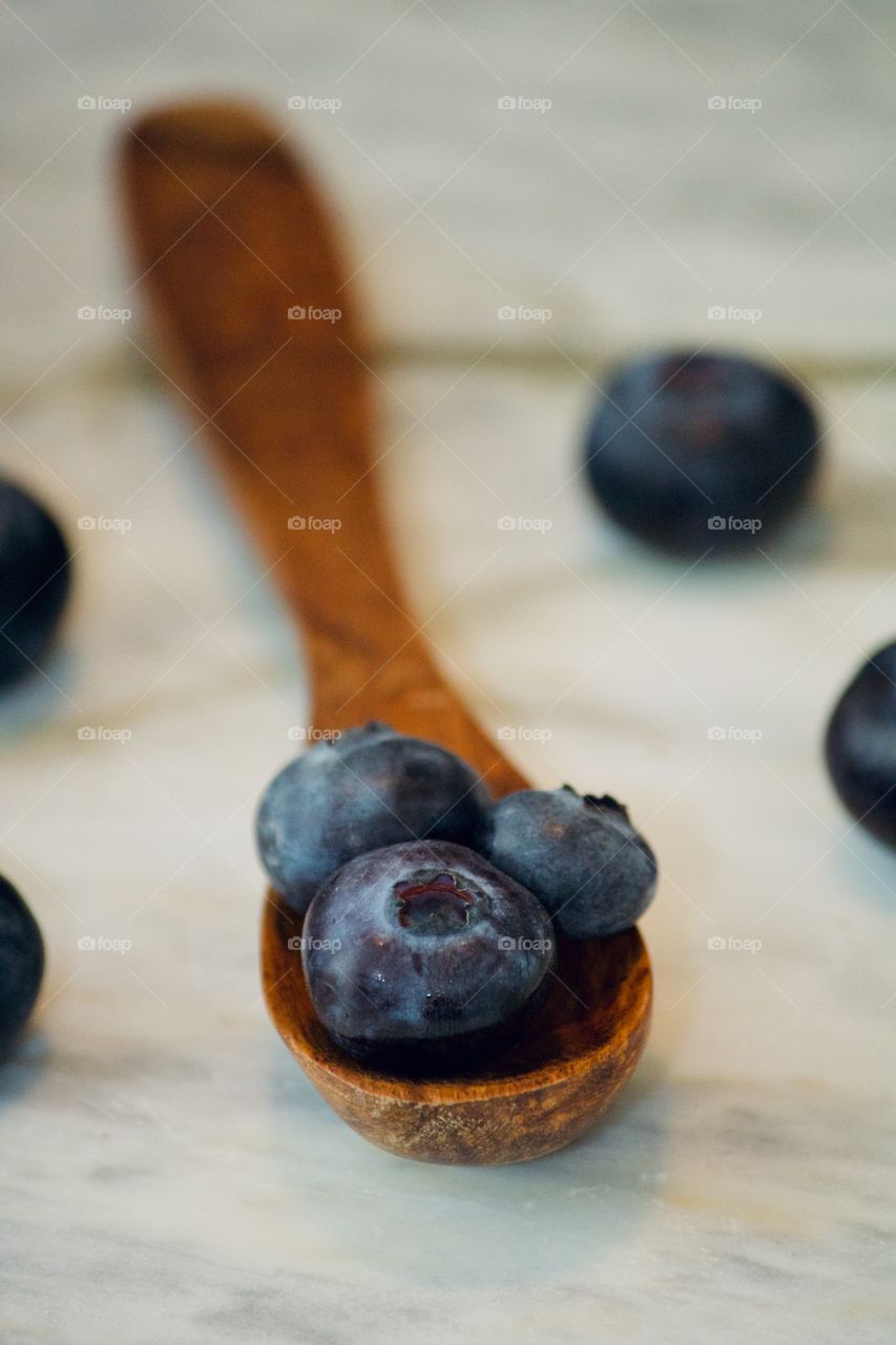 Blueberries from the garden