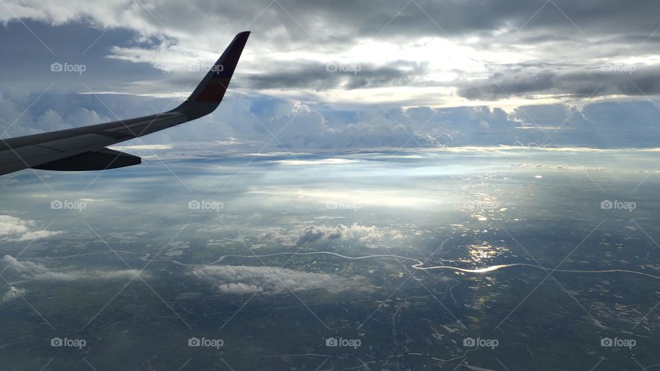 Time to fly over the world