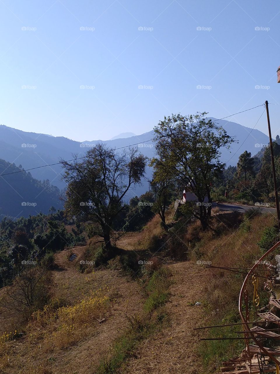 Wonderful scenery en route to Gangotri in the great Himalayan region