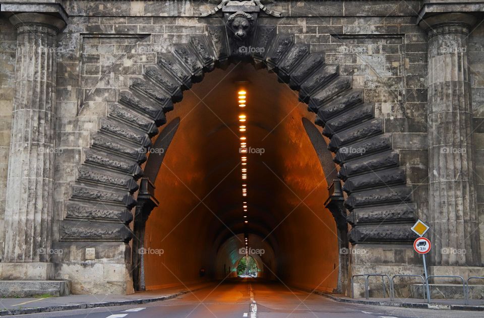 Buda castle tunnel