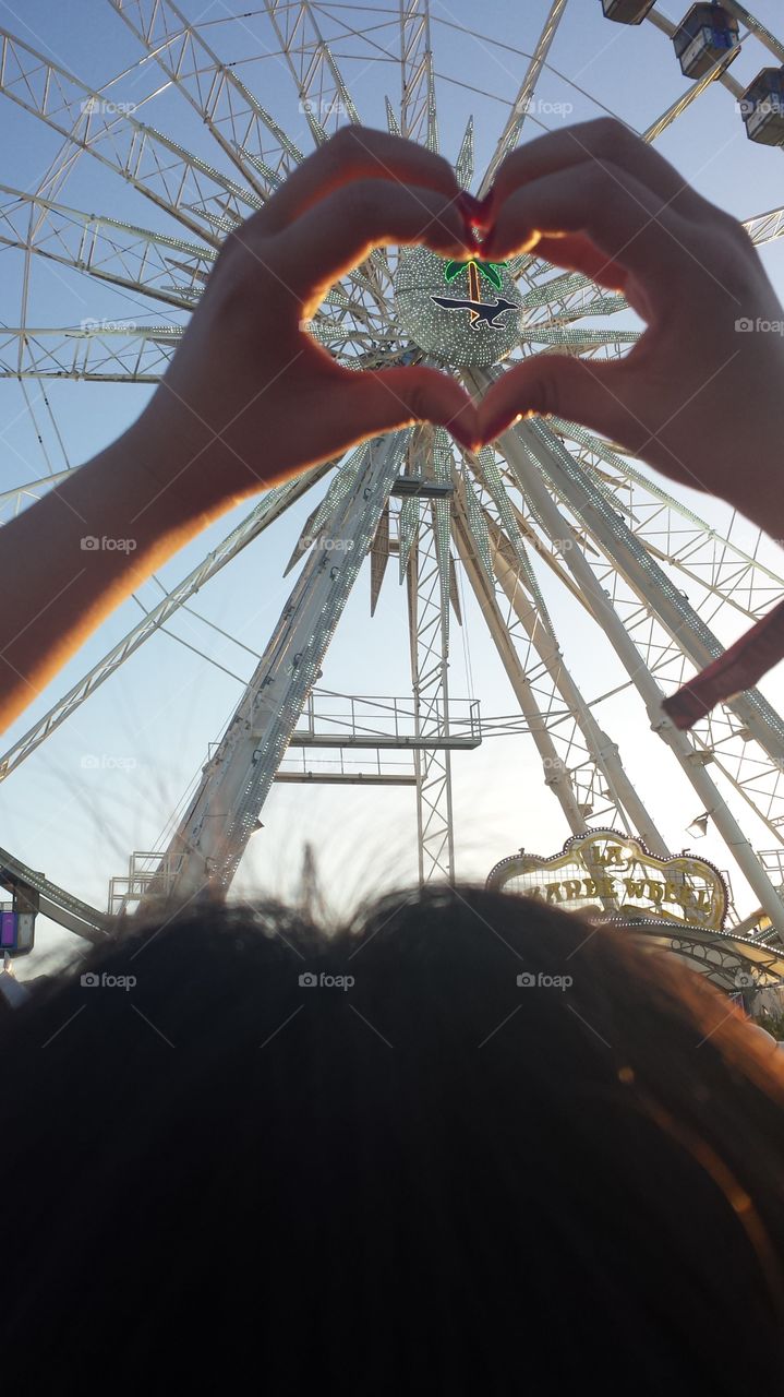 i love the ferris wheel at the carnival