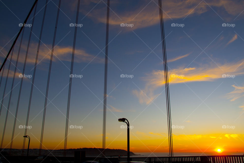 THE GOLDEN GATE BRIDGE SAN FRANCISCO CALIFORNIA USA