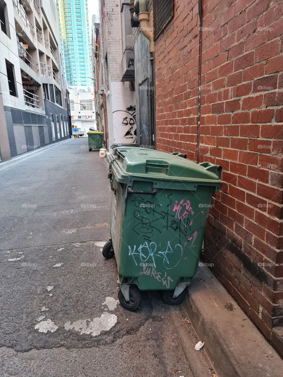 Melbourne CBD Australia Graffiti artwork