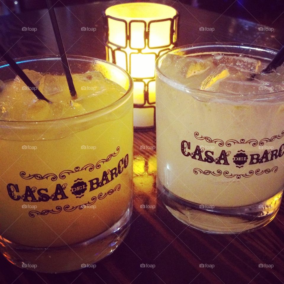 Cocktails. 