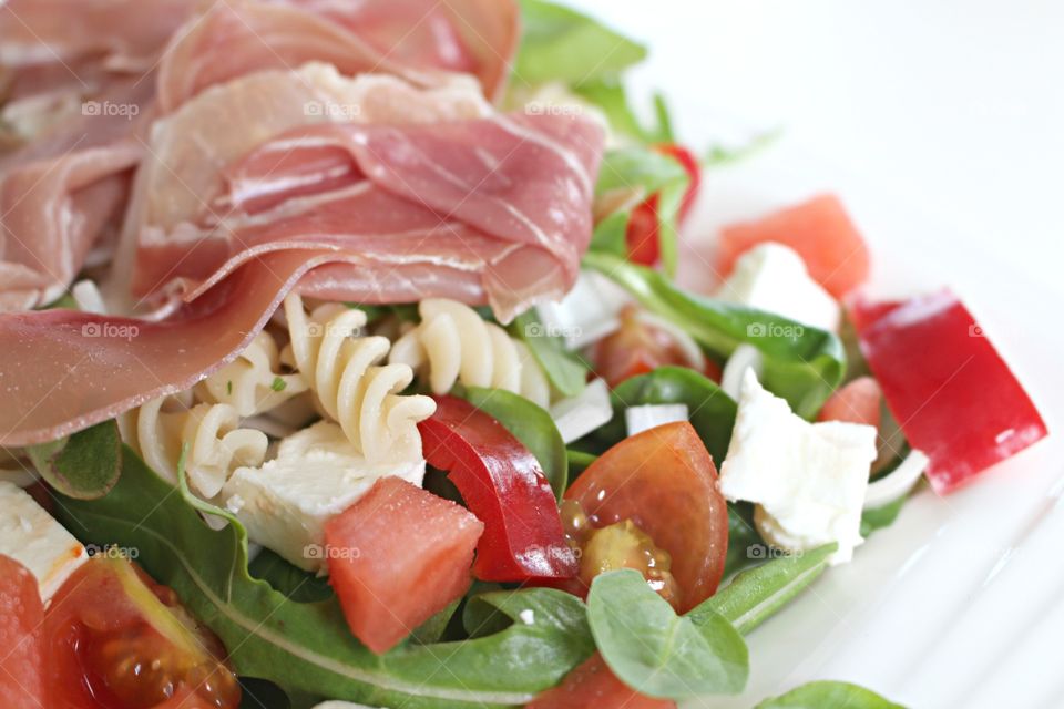 Preparation of salad