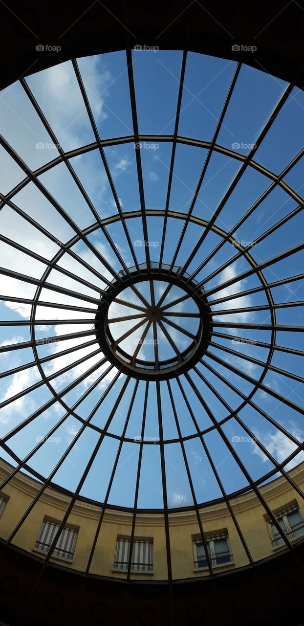 in a passage in Paris