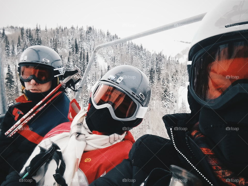 Ski Lift Selfie
